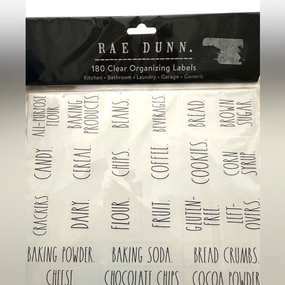 Mason Kitchen Utensils and Rae Dunn Labels - Picture 3 of 4